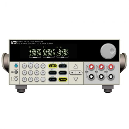 艾德克斯高性能三路可编程直流电源IT6300系列