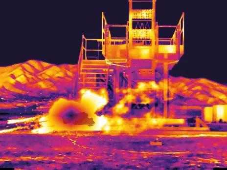 可180°旋转的镜头的FLIR T540
