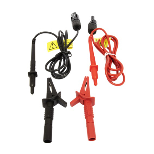 MC4 test leads with test probes
